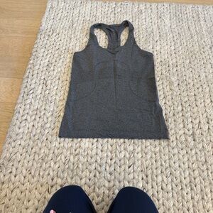 Lululemon Athletica Charcoal Tank Top